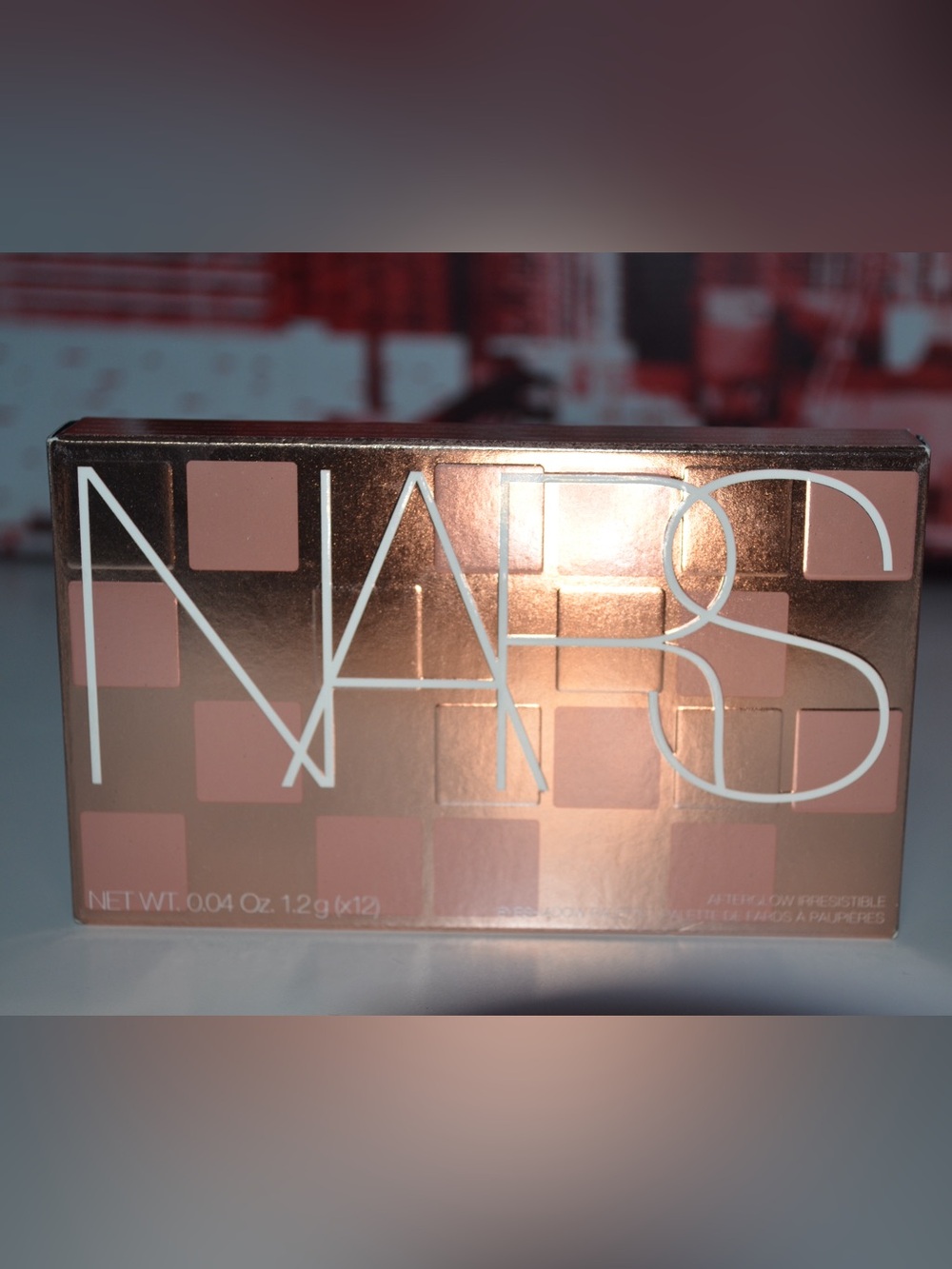Nars Neutral Warm Eyeshadow Palette - 12 Shade Gold Case